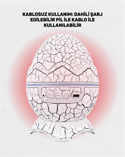 Çocuk Odası İçin Galaxy Projektör + Beyaz Gürültü + Uzaktan Kumandalı