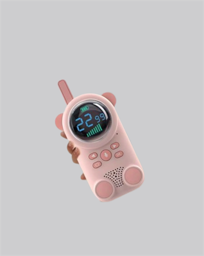 Çocuk ve Bebek Telsizi – 22 Kanal, VOX Modu, USB Şarjlı, Renkli Ekran