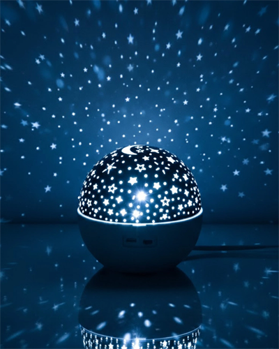 Çocuk ve Yetişkinler İçin Yıldız Projektör Gece Işığı