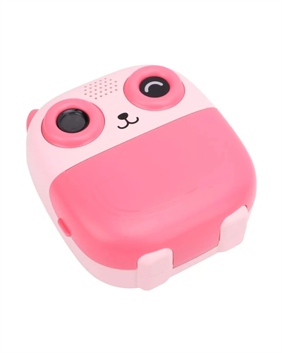 Çocuklar İçin Baskılı Mini Kamera 6 Kalem 5 Kağıt Rulosu Hediyeli Eğlenceli Fotoğraf Makinesi