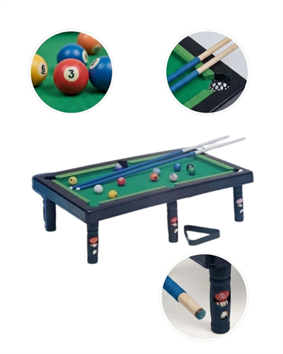 Çocuklar İçin Bilardo Seti Masaüstü Snooker ve Pool Oyuncak
