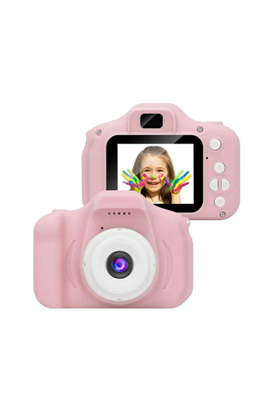 Çocuklar için mavi dijital fotoğraf makinesi SD kartlı 15-20 Mp 1-15x optik zoom