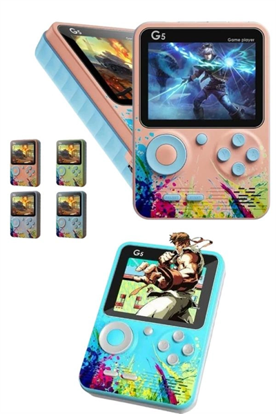 Çocuklara Özel 4K HD Retro Oyun Konsol El Atari Taşınabilir 500 Oyunlu