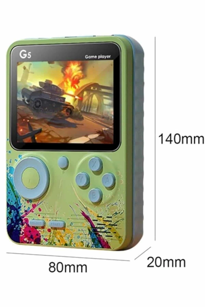 Çocuklara Özel 4K HD Retro Oyun Konsol El Atari Taşınabilir 500 Oyunlu