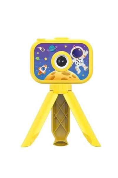 Çocuklara Özel Ayaklı Mini Fotoğraf Makinesi Dijital LCD Ekran