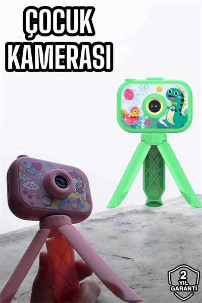 Çocuklara Özel Dijital LCD Ekran 1080P HD Görüntü Kaliteli