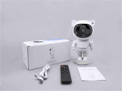 Çocuklara Özel Projeksiyon Astronot Lamba Speaker Sevimli