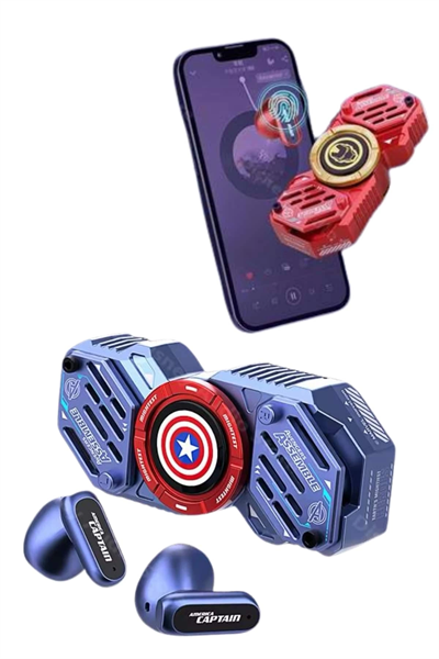 Çocuklara Özel Stres Çarklı Kablosuz Bluetooth Kulaklık ANC Özellikli