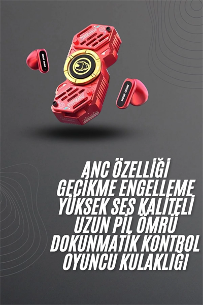 Çocuklara Özel Stres Çarklı Kablosuz Bluetooth Kulaklık ANC Özellikli