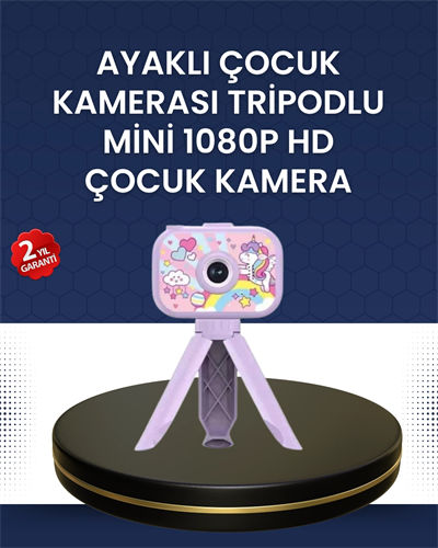 Çocuklara Özel Tripodlu Kamera – 27 Çerçeve ve 10 Ayna Efekti