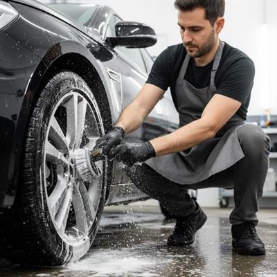Çok Amaçlı Araç Temizlik Fırçası – Oto İç ve Dış Yüzeyler, Koltuk, Halı, Torpido ve Jant İçin Ergonomik Temizlik Fırçası (3936)