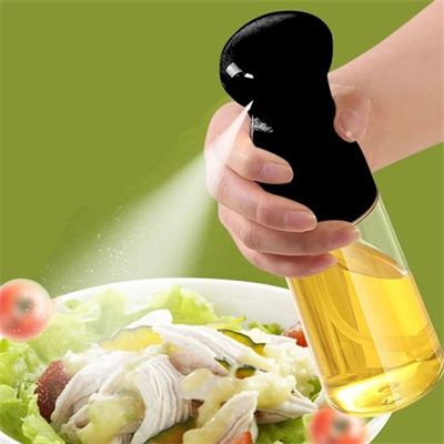 Çok Amaçlı Cam Şişe Püskürtmeli Dağıtıcı Yağdanlık Limonluk Sirke Sosluk Spreyi Siyah Bx40
