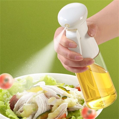 Çok Amaçlı Cam Şişe Püskürtmeli Dağıtıcı Yağdanlık Limonluk Sirke Sosluk Spreyi Beyaz Bx40