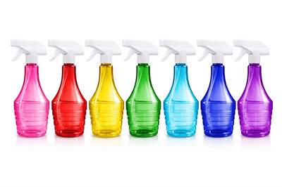 Çok Amaçlı Fısfıs Çiçek Sulama Şeffaf Su Sprey Şişesi 500 Ml