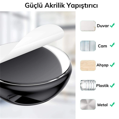 Çok Amaçlı Kablo Tutucu Akrilik Güçlü Yapışkanlı Organizer Düzenleyici 16 Parça Set Kolay Kullanımlı Bx40