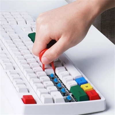Çok Amaçlı Kırmızı Hassas Fırça Başlıklı  Bilgisayar Laptop Temizleme Fırçası Bx40