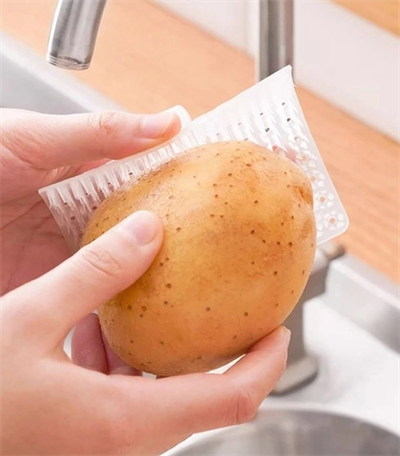 Çok Amaçlı Sebze Ve Meyve Temizleme Patates Soyma Fırçası Bx40