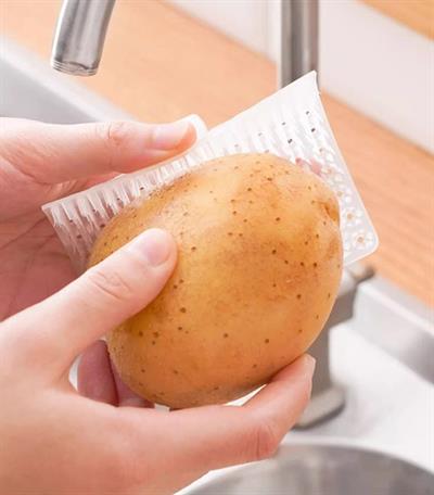 Çok Amaçlı Sebze ve Meyve Temizleme Patates Soyma Fırçası (3936)