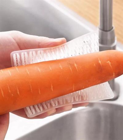 Çok Amaçlı Sebze ve Meyve Temizleme Patates Soyma Fırçası (3936)