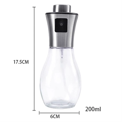 Çok Amaçlı Spreyli Sızdırmaz Cam Şişe Yağdanlık Limon Sirke Sos Püskürtücü Dağıtıcı Sprey Bx40