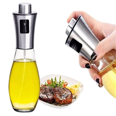Çok Amaçlı Spreyli Sızdırmaz Cam Şişe Yağdanlık Limon Sirke Sos Püskürtücü Dağıtıcı Sprey Bx40