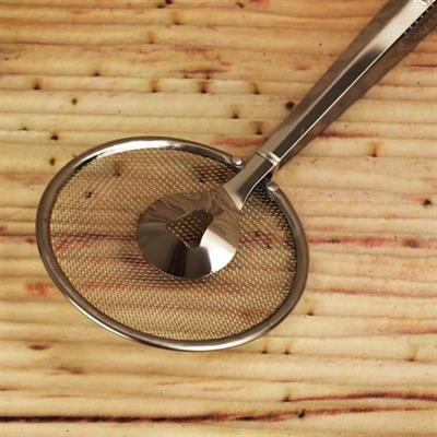 Çok Amaçlı Süzgeçli Paslanmaz Metal Haşlama Ve Kızartma Maşası (3936)