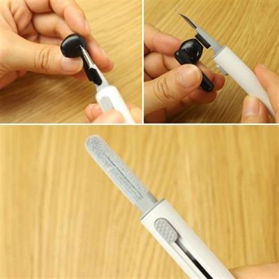 Çok Amaçlı Yumuşak Fırçalı Kablosuz Kulaklıklar İçin Kulaklık Temizleme Kiti (3936)