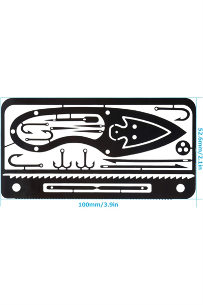 Çok Fonksiyonlu Hayatta Kalma Balıkçı Kiti