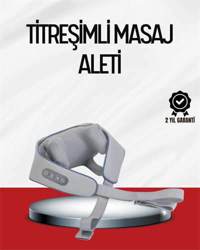 Çok Fonksiyonlu Kablosuz Masaj Aleti | 2 Modlu Isıtmalı