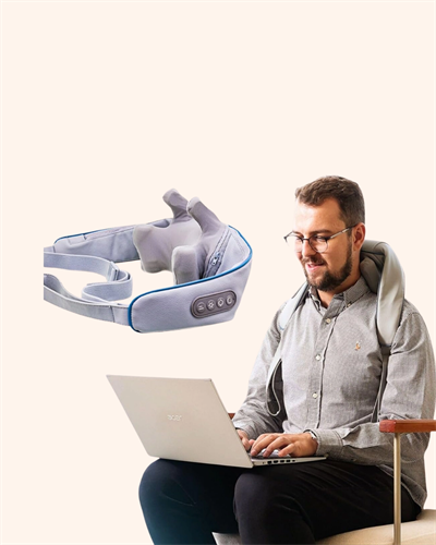 Çok Fonksiyonlu Kablosuz Masaj Aleti | 2 Modlu Isıtmalı