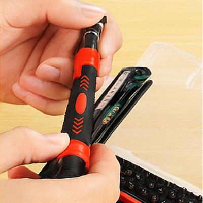 Çok Fonksiyonlu Manyetik Uçlu 52'si 1 Arada 42 Uçlu Saatçi Tornavida Seti (3936)