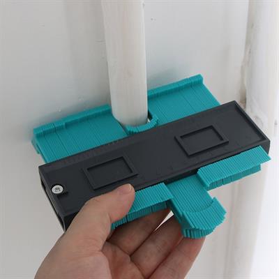 Çok Fonksiyonlu Plastik Kontur Ölçüm Cihazı Ahşap Fayans Şekillendirme Kalıbı- 12 CM (3936)