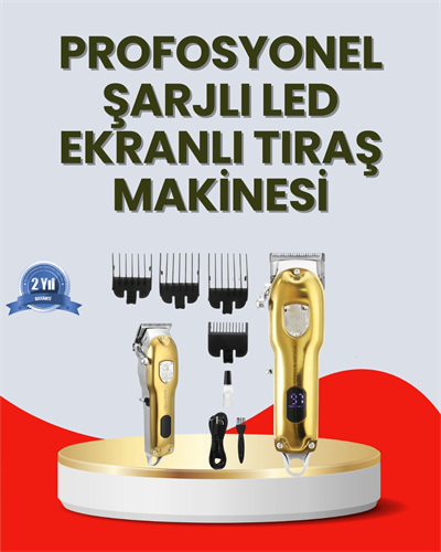 Çok Fonksiyonlu Saç, Sakal ve Vücut İçin Tıraş Makinesi