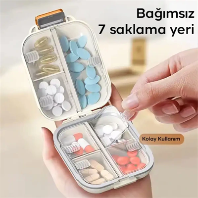 Çok Izgaralı İlaç Kutusu