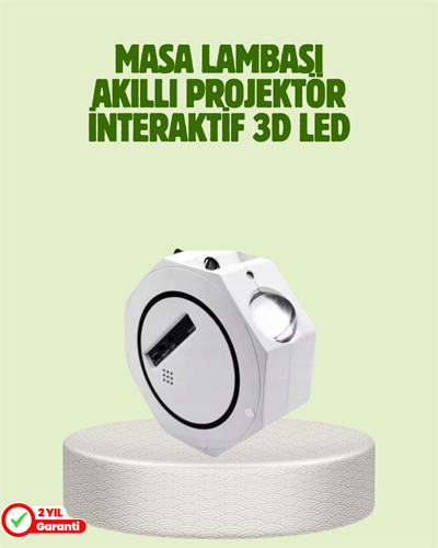 Çok Modlu Yıldız ve Okyanus Efektli Gece Işığı Projektörü