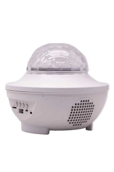 Çok Renkli Projektör Lamba Disko Topu Gece Lambası Kablosuz