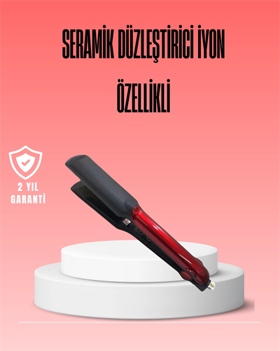 Çok Yönlü Kullanım Sunan Saç Düzleştirici – Düzleştirici ve Hacim Verici