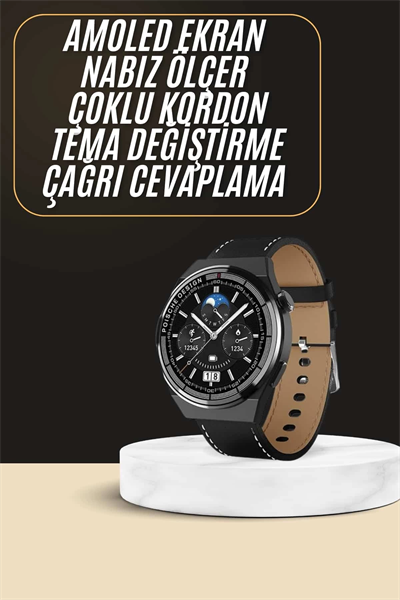 Çoklu Kordon Hediyeli Akıllı Saat Çağrı Cevaplama Müzik Dinleme Dokunmatik Ekran