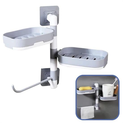 Çoklu Sabun Tutucu Fonksiyonel Banyo Sabunluk Bx40