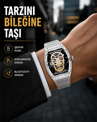 Çoklu Spor Modlu Akıllı Saat Bildirim Destekli Yeni Nesil