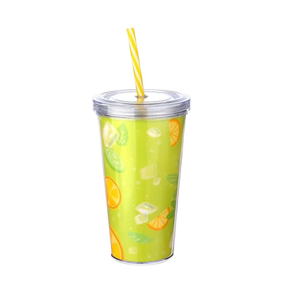 Cool Lime Bardağı - Limeshake Bardak 600 Ml
