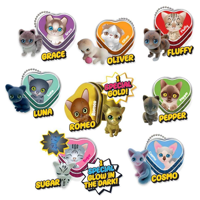 Cool Things Kitty Club Gold Edition 3D Sürpriz Figür Paketi