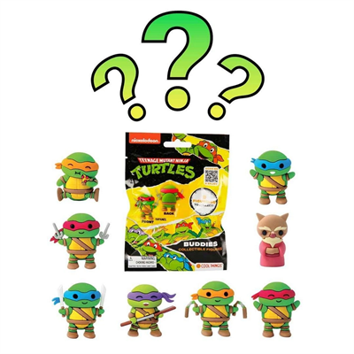 Cool Things Ninja Kaplumbağalar Buddies 3D Sürpriz Figür Paketi S01020345 - 1  Adet Fiyatıdır