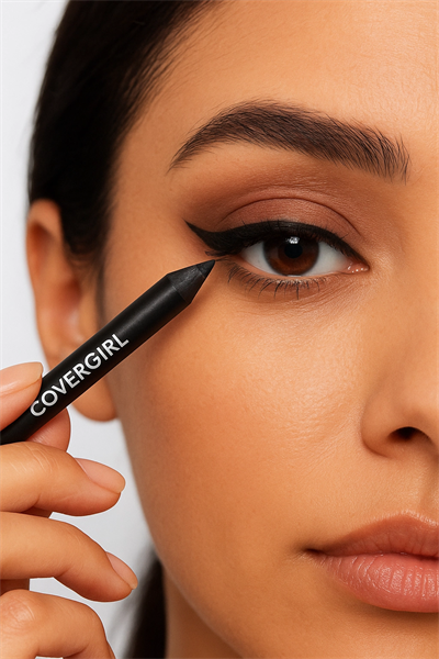 Covergirl Perfect Blend Siyah Eyeliner Kalem Black 100 Suya Dayanıklı Göz Kalemi