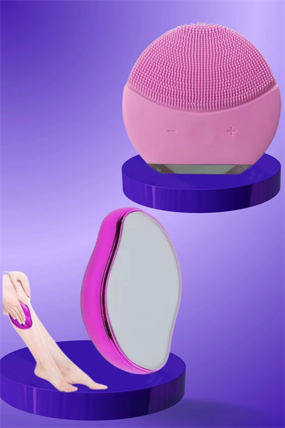 Crystal Eraser Epilasyon Aleti ve Titreşimli Yüz Temizleme Masaj Aleti