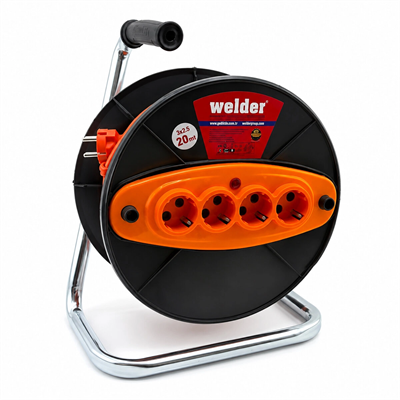 Ct Welder 3x2.5mm 20mt Makaralı Uzatma Kablo Bx40