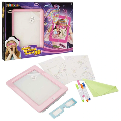 DOODLE 3D SİHİRLİ ÇİZİM TAHTASI PEMBE VEYA BEYAZ