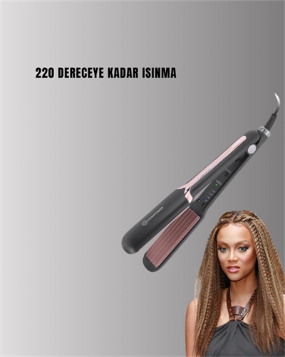 DP-134 Tost Saç Şekillendirici – Hızlı Isınan, Kalıcı ve Belirgin Dalgalar İçin İdeal