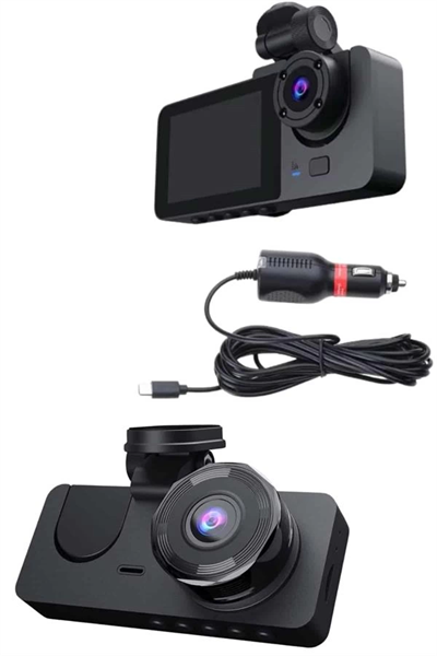 DVR Araç İçi Kamera Hareket Algılayabilen 1080P CarPlay Video Kaydedici