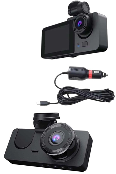 DVR Araç İçi Kamera Hareket Algılayabilen 1080P CarPlay Video Kaydedici